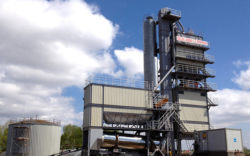 Stationary asphalt mixing plant-QC series